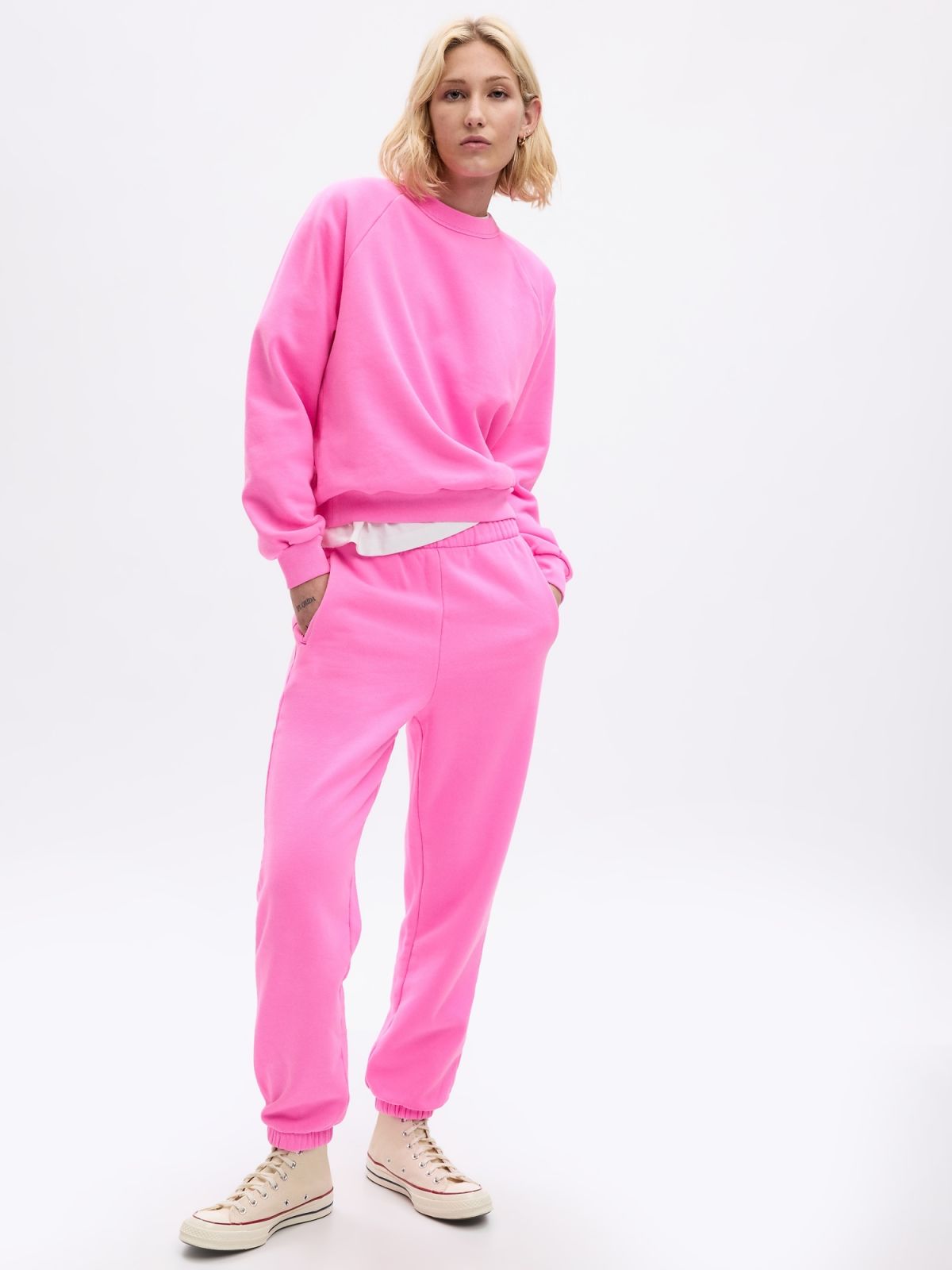Vintage Soft High Rise Boyfriend Joggers-765568016