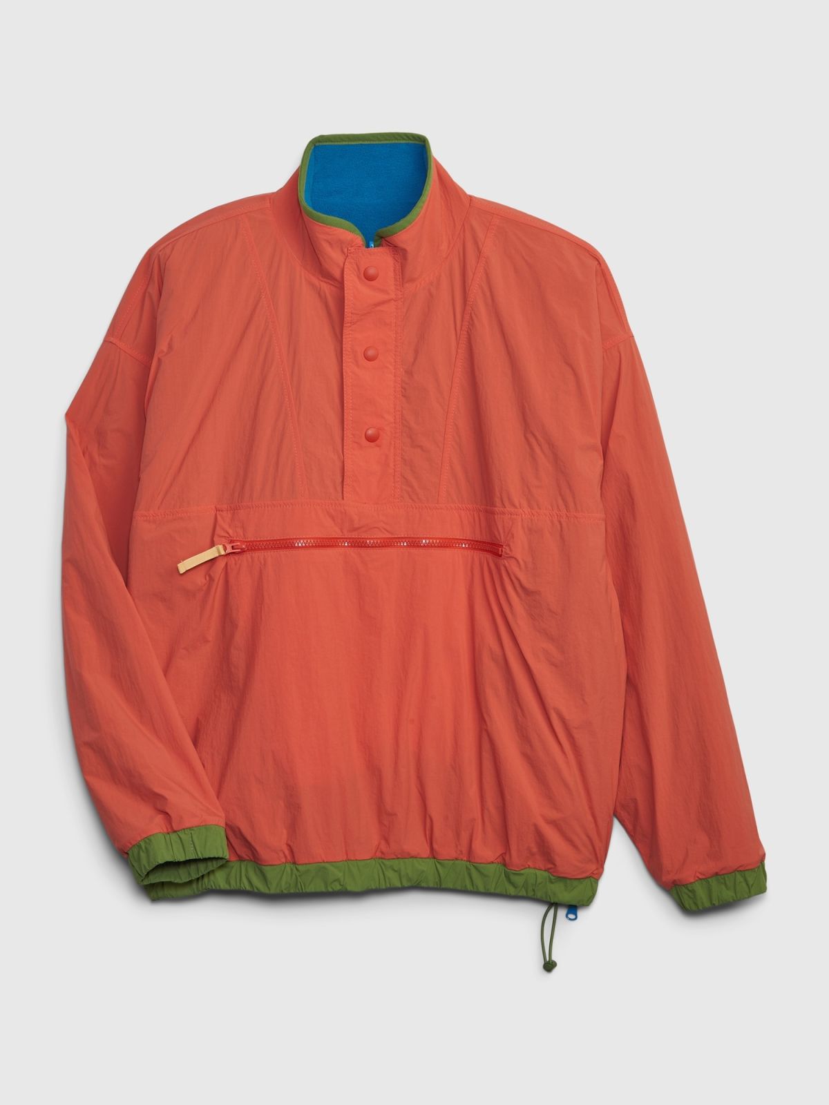 Μπλε Gap Re-Issue × Sean Wotherspoon Recycled Reversible Half-Zip Πουλόβερ-837649000