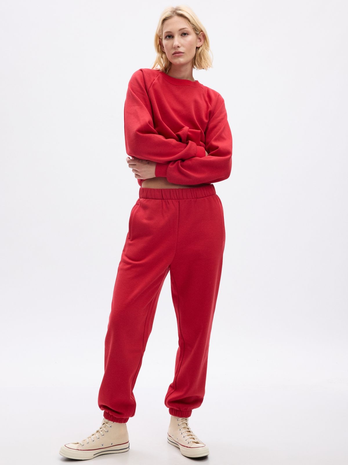 Vintage Soft High Rise Boyfriend Joggers-765568012