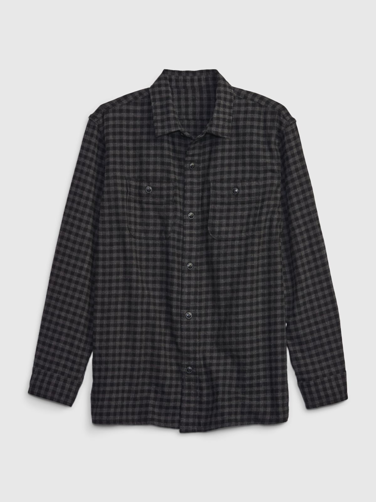 Kids Organic Cotton Flannel Shirt-729978003