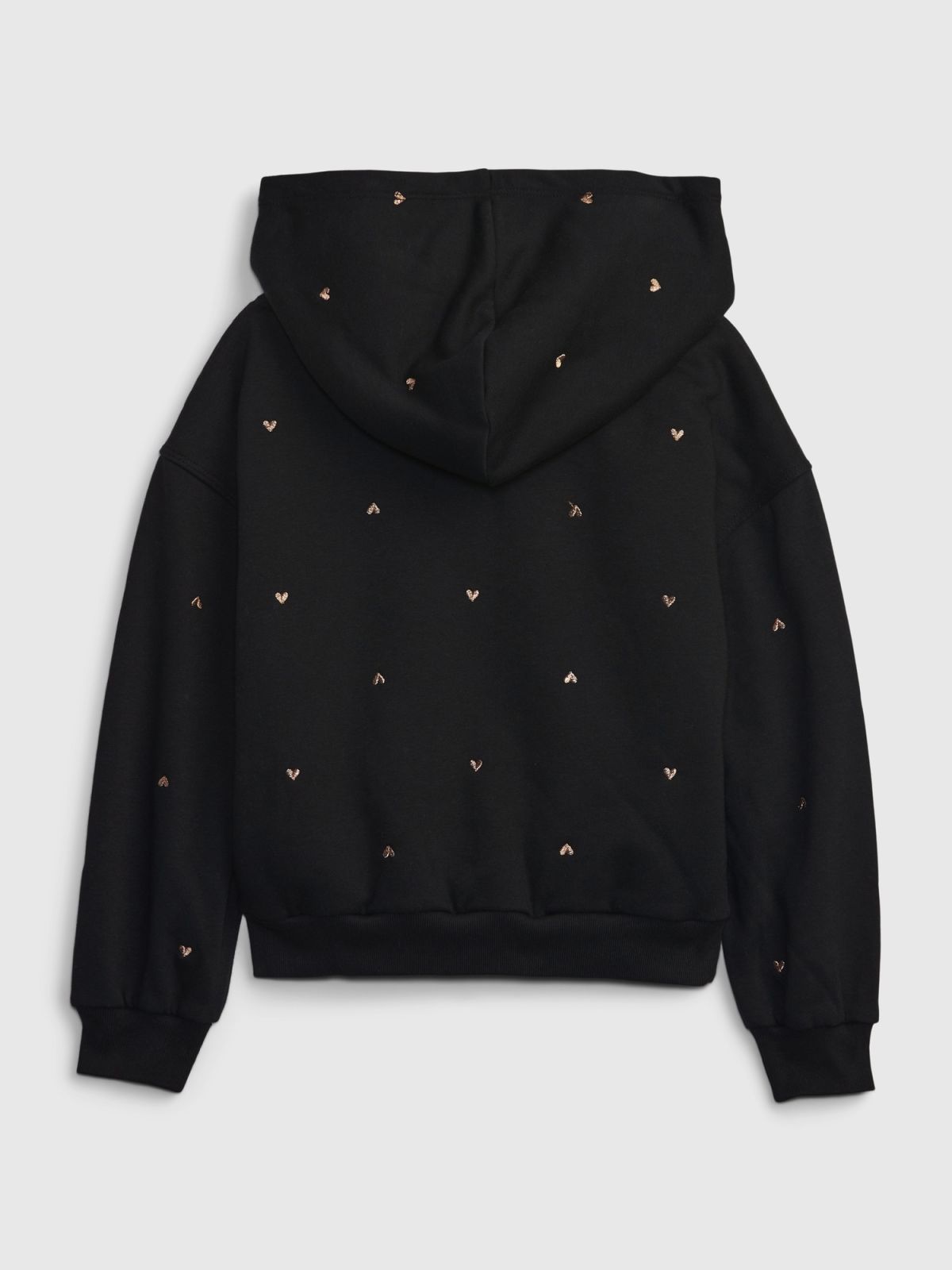 Kids 100% Recycled Gap Arch Logo Heart Cozy Hoodie-837650000