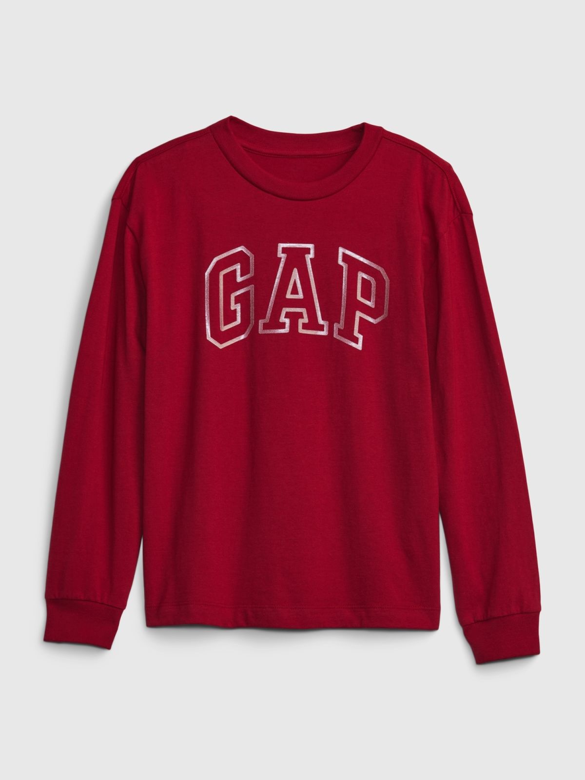 Κόκκινη Παιδική Metallic Gap Arch Logo Μπλούζα-831285000
