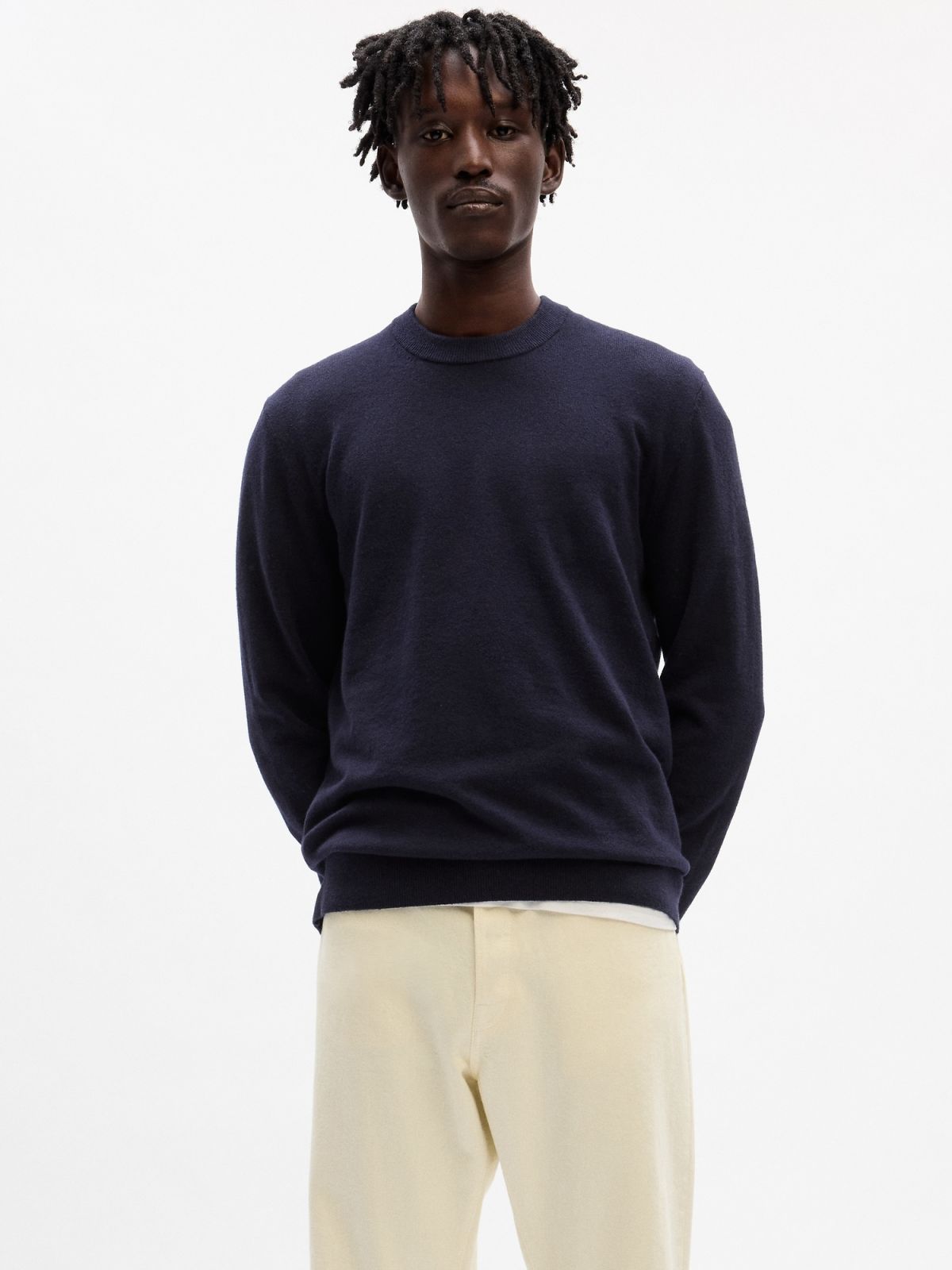 CashSoft Crewneck Sweater-787034002