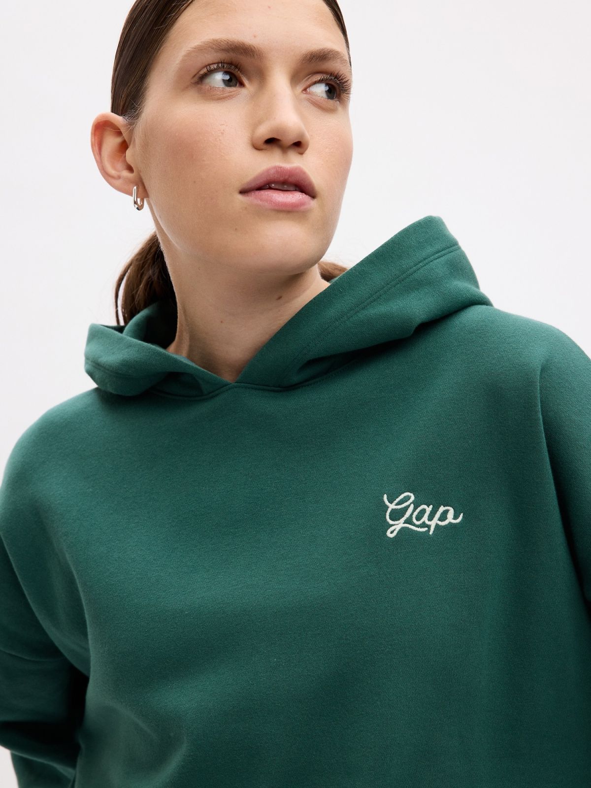 Πράσινο Vintage Soft Logo Φούτερ-821309000