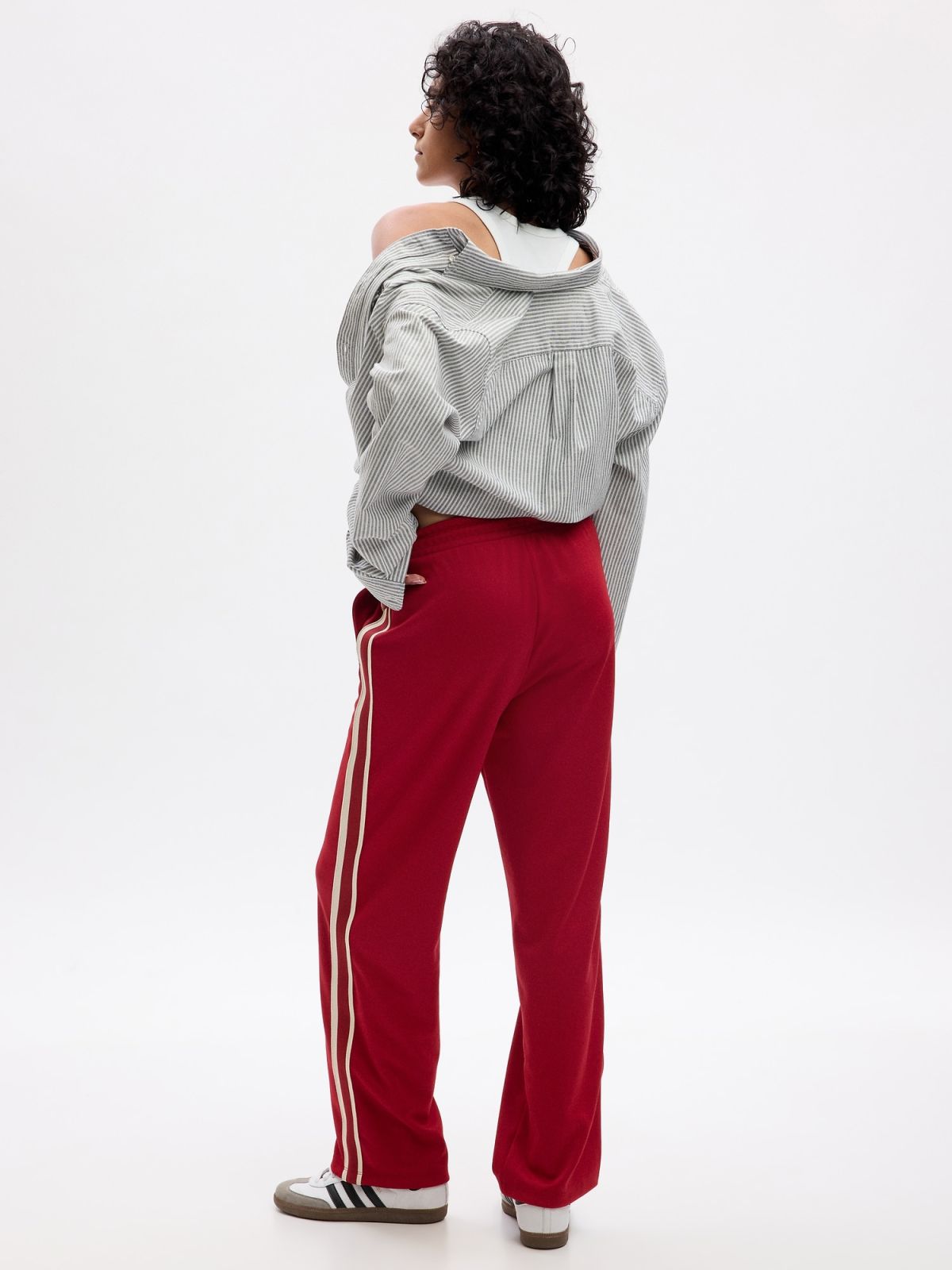High-Rise Track Pants-842668000