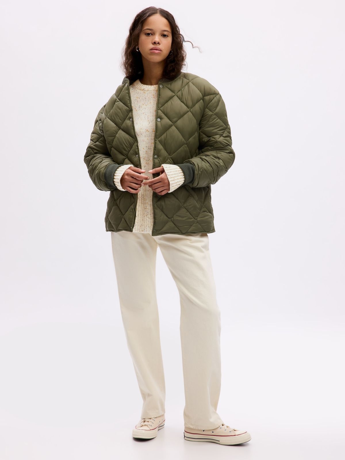 Μπεζ 24/7 Split-Hem Confetti Πουλόβερ-818988000