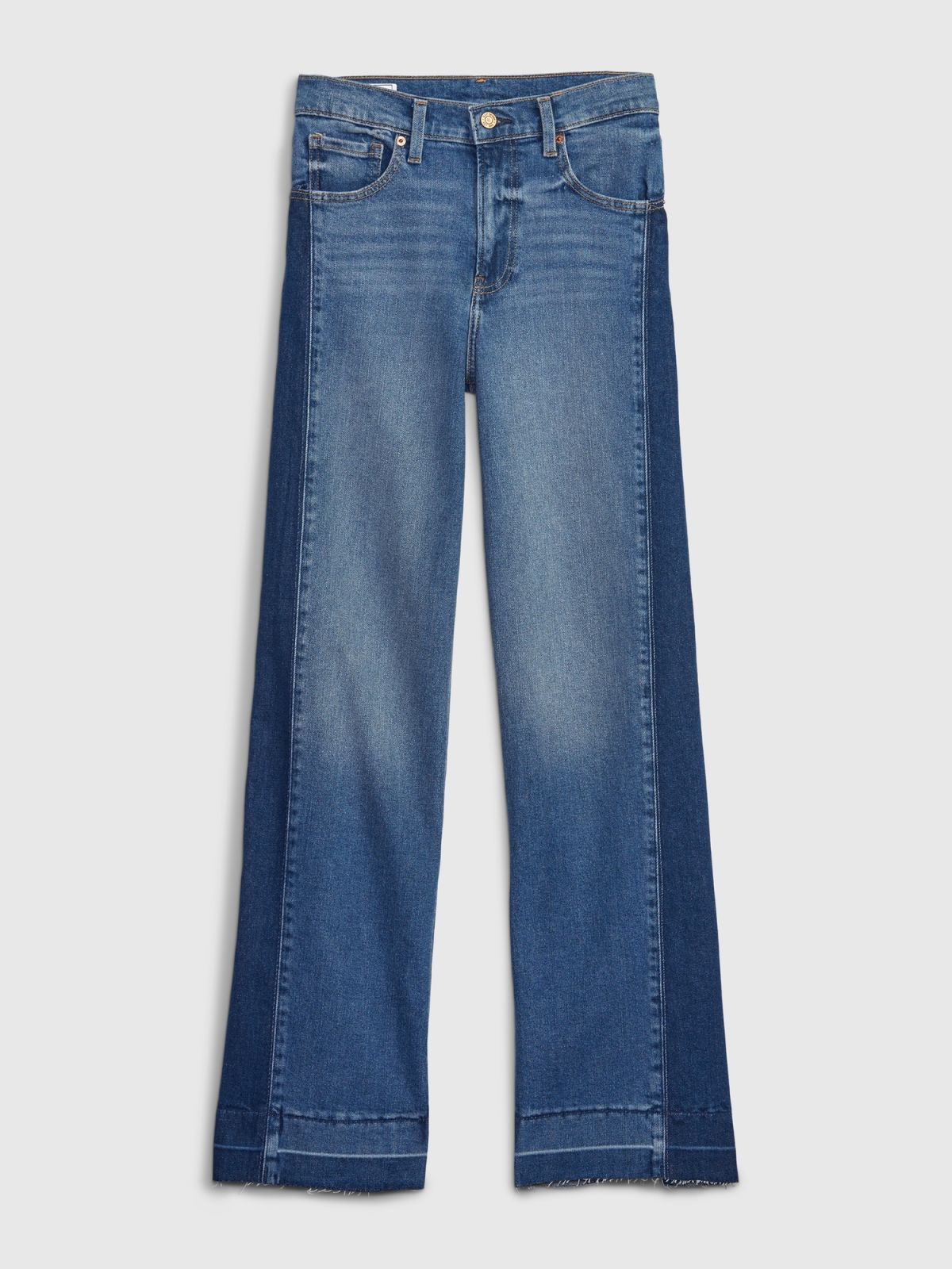 Multi High Rise Stride Wide-Leg Jean Παντελόνι-849194000