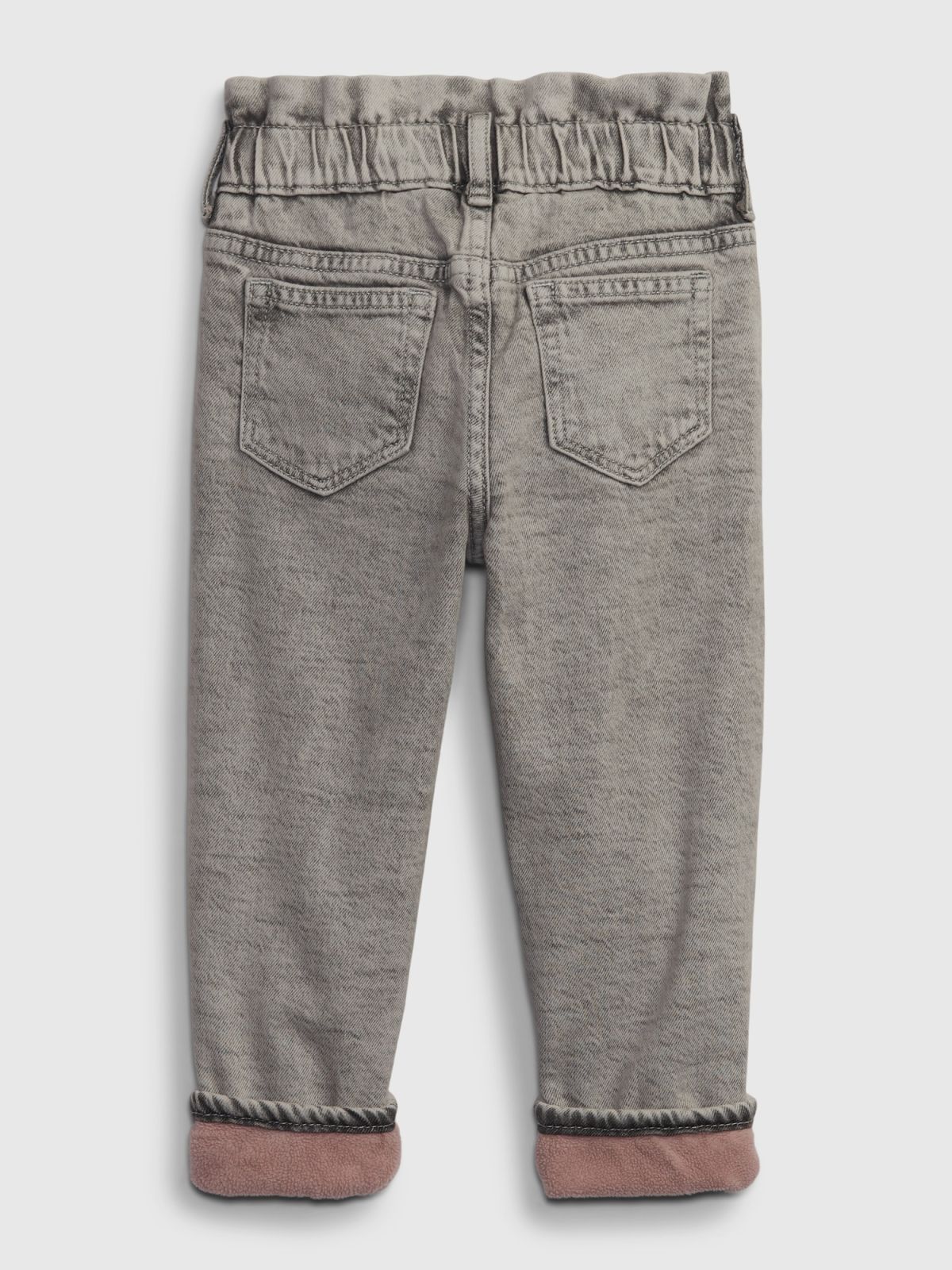 Νηπιακό Οργανικό Βαμβάκι Just Like Mom Lined Jean Παντελόνι με Washwell-810675000