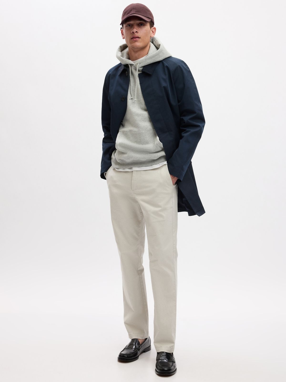 Μπεζ Modern Khakis σε Ίσια Γραμμή με Τεχνολογία GapFlex-472757021