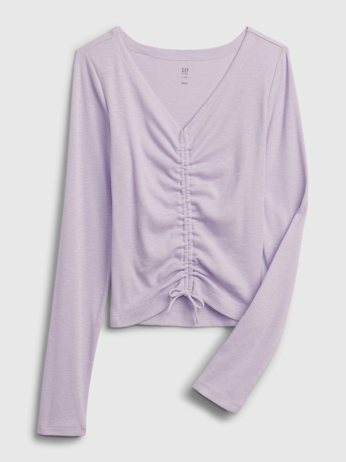 Παιδική Rib Ruched Μπλούζα-883138002