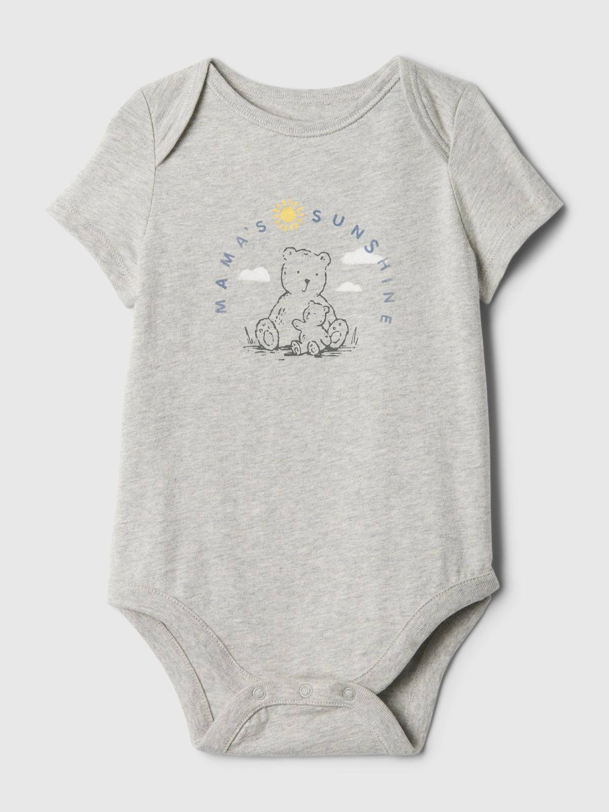 Βρεφικό First Favorites Organic Cotton Graphic Κορμάκι-856083001