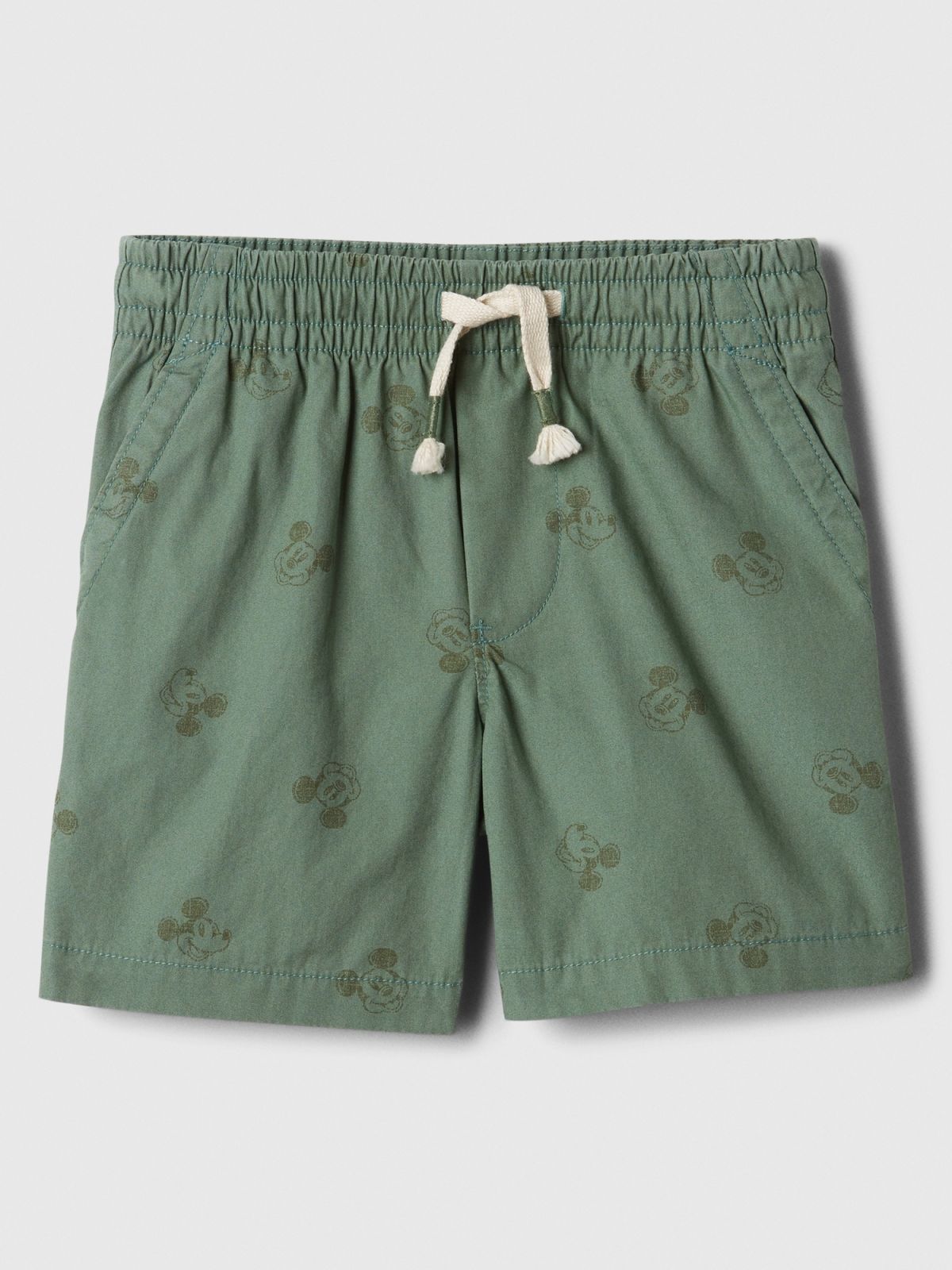 babyGap | Disney Mickey Mouse Poplin Pull-On Shorts-870488000