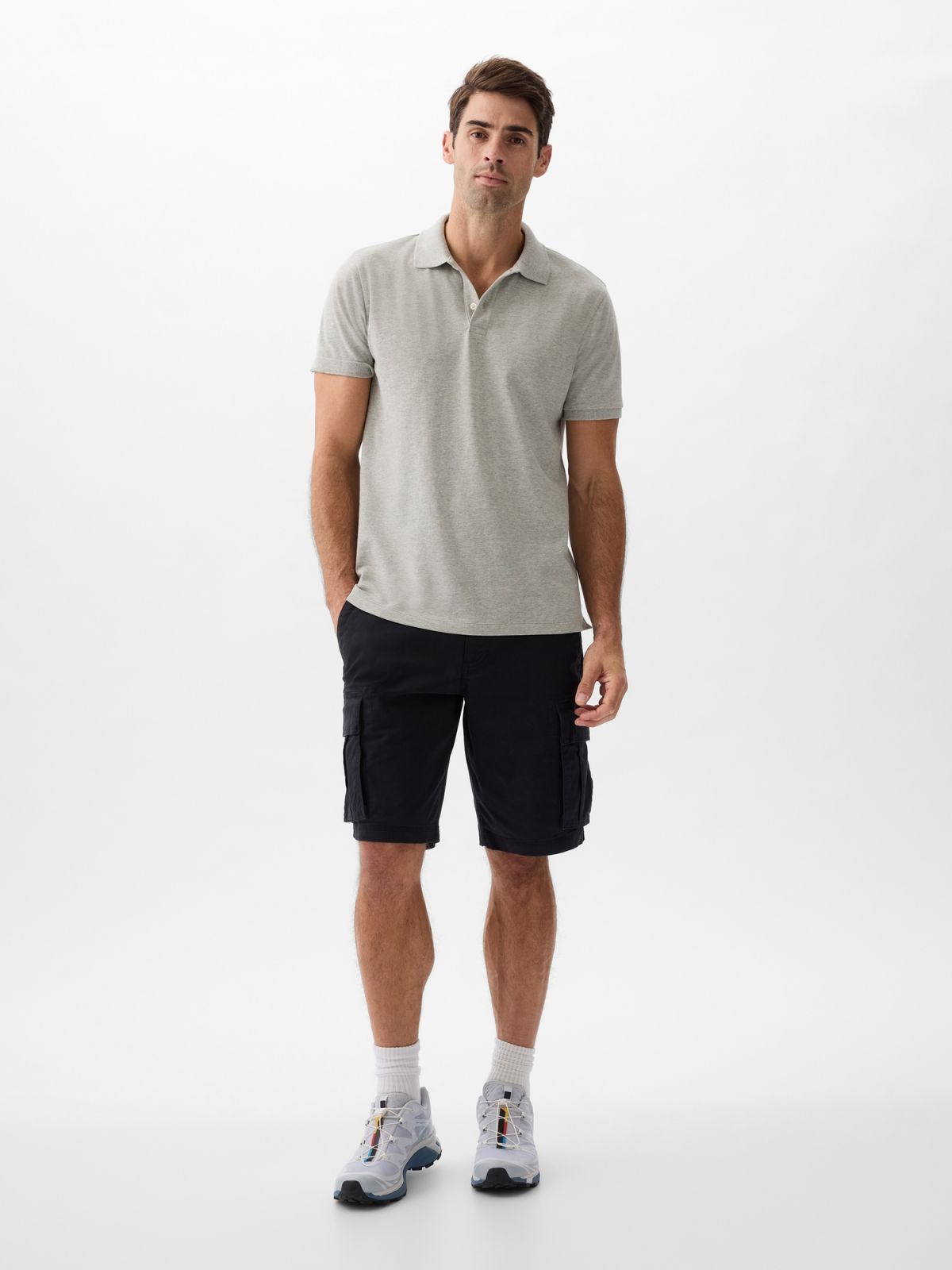 Stretch Pique Polo Shirt-547250051