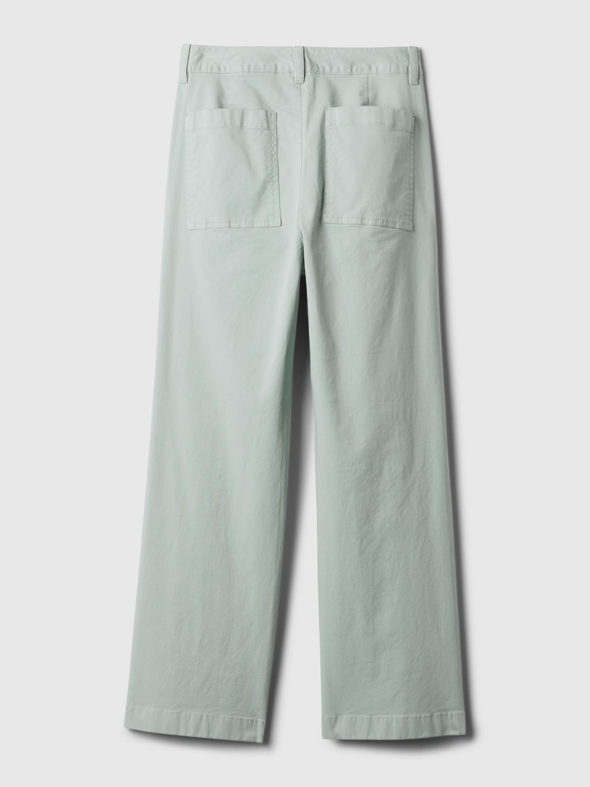 High Stride Wide-Leg Ankle Khakis Παντελόνι-873266000