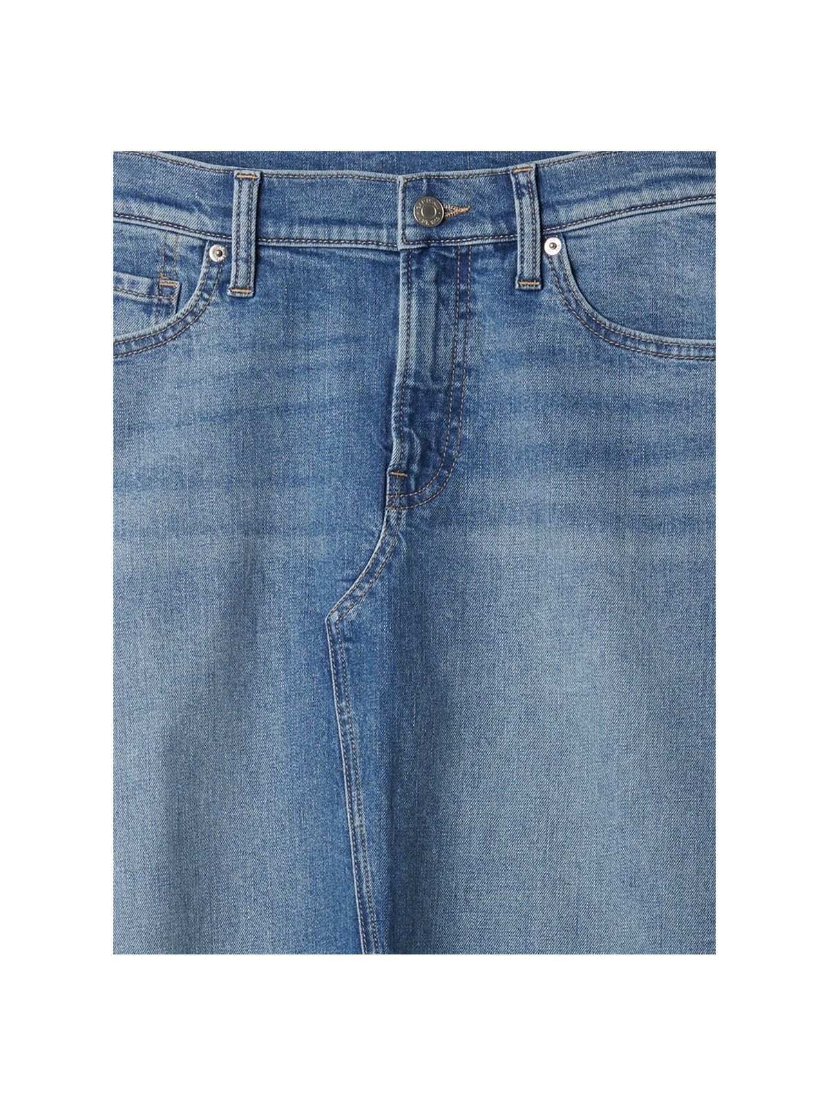 Μπλε Denim Maxi Φούστα με Washwell-878667000