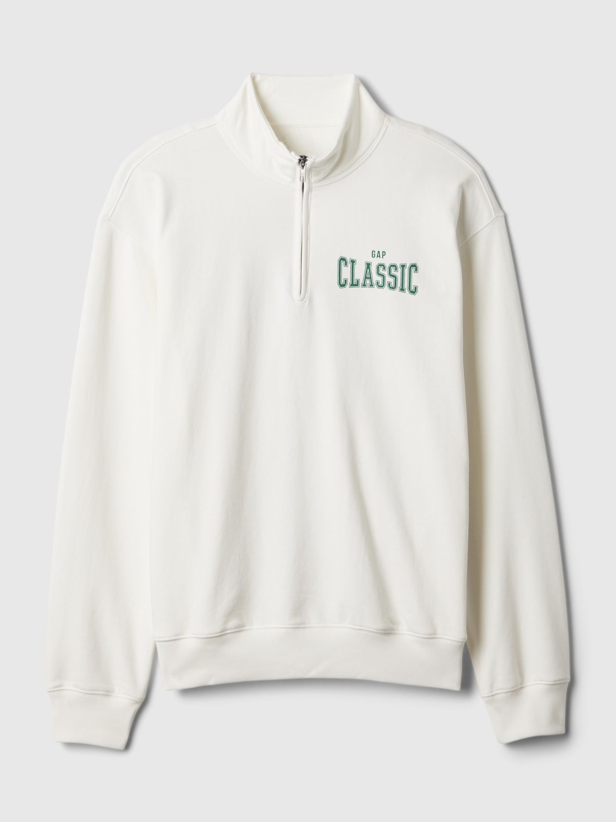 Άσπρο Gap Logo Pullover Φούτερ-856267002