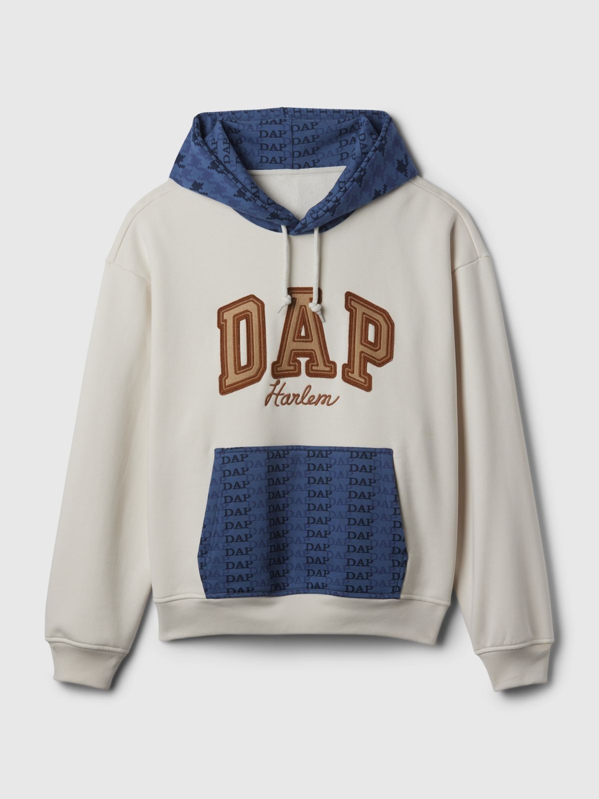 Άσπρο DAP × GAP Colorblock Logo Φούτερ-890846000