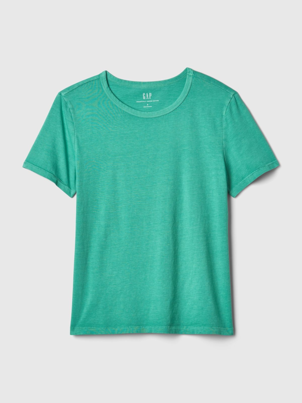 Πράσινη Vintage Μπλούζα από 100% Οργανικό Βαμβάκι-795346089