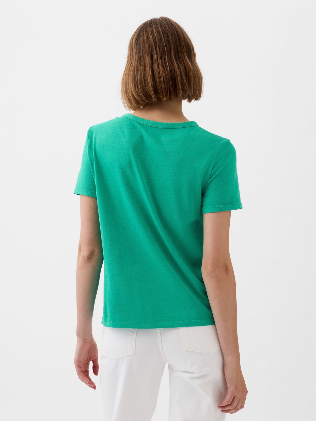 Πράσινη Vintage Μπλούζα από 100% Οργανικό Βαμβάκι-795346089