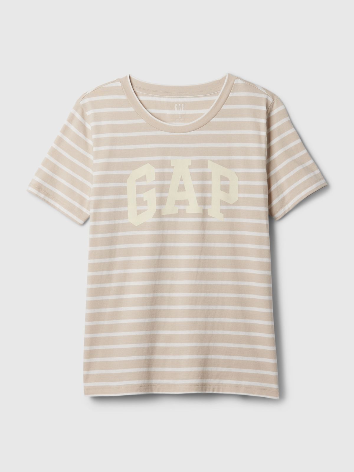 Μπεζ Organic Cotton Gap Arch Logo Μπλούζα-871061001