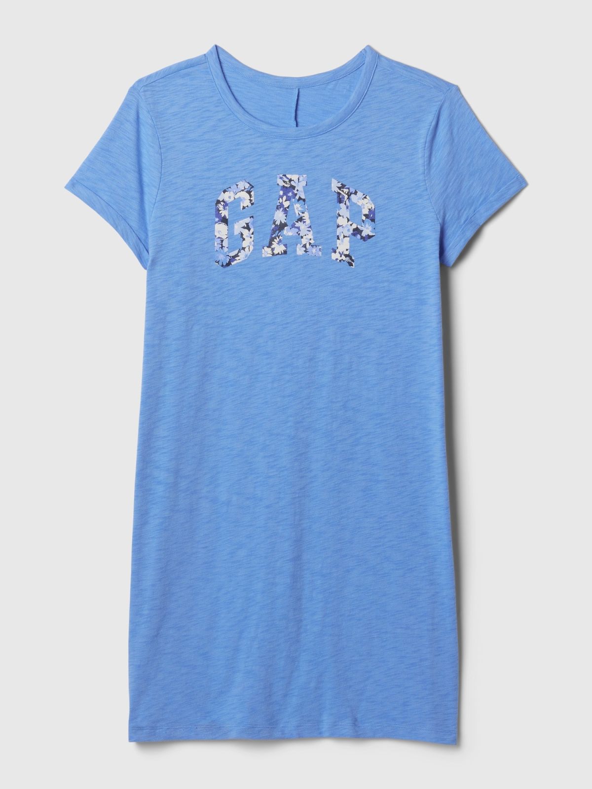 Μπλε Relaxed Gap Logo T-Shirt Φόρεμα-885593001