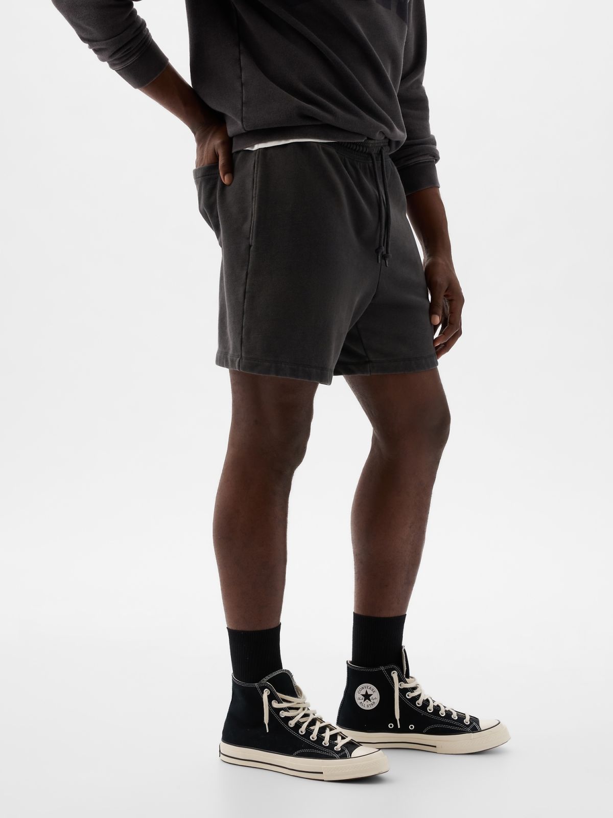 Μαύρο GapFit Tech Σορτς-856264003