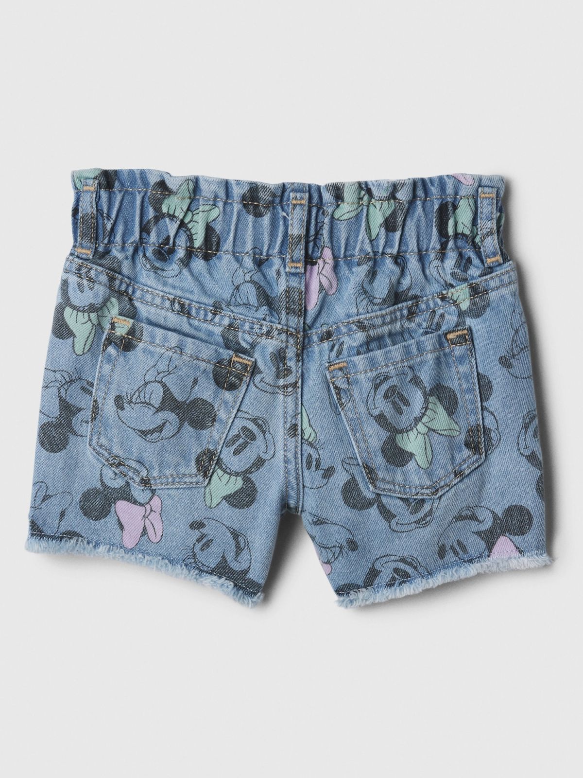 Μπλε babyGap | Disney Minnie Mouse Paperbag Mom Jean Σορτς με Washwell-880013000