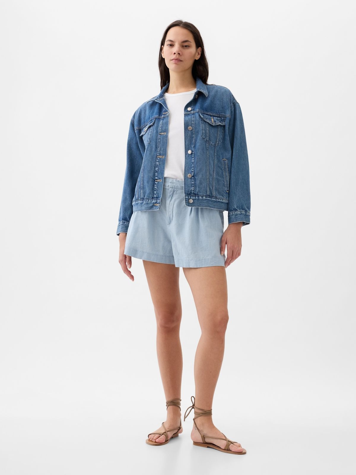 Μπλε 365 High Rise Σορτς-882985000