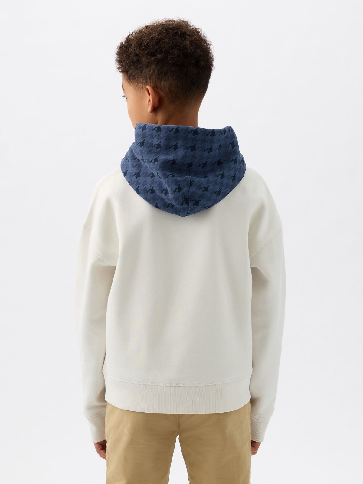 Καφέ DAP × GAP Kids Colorblock Logo Φούτερ-890857000