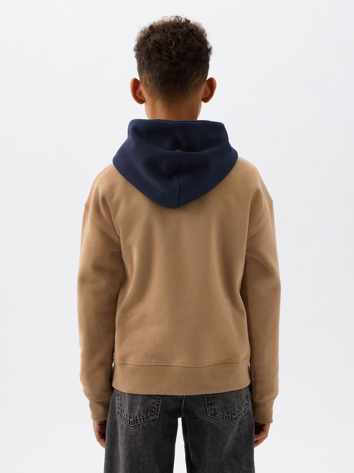 GAP × DAP Kids Colorblock Logo Hoodie-890858000