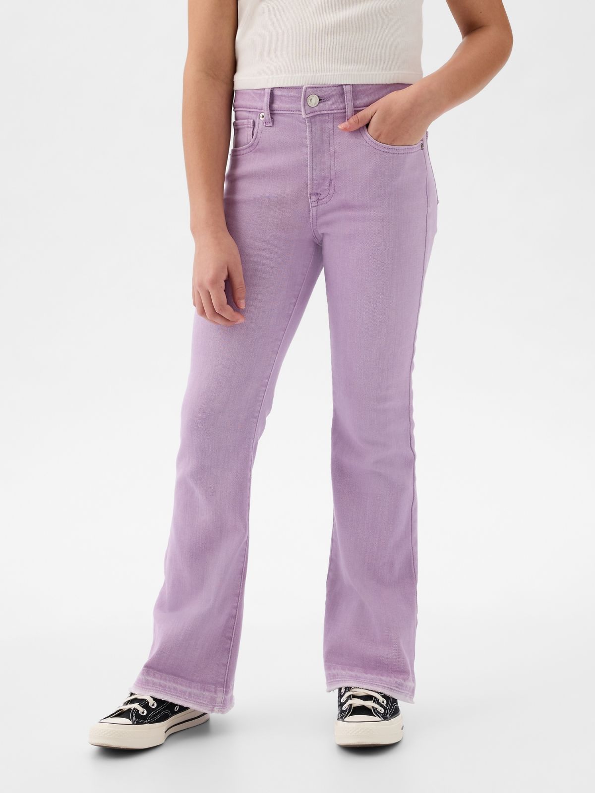 Kids High Rise '70s Flare Jeans-871149000