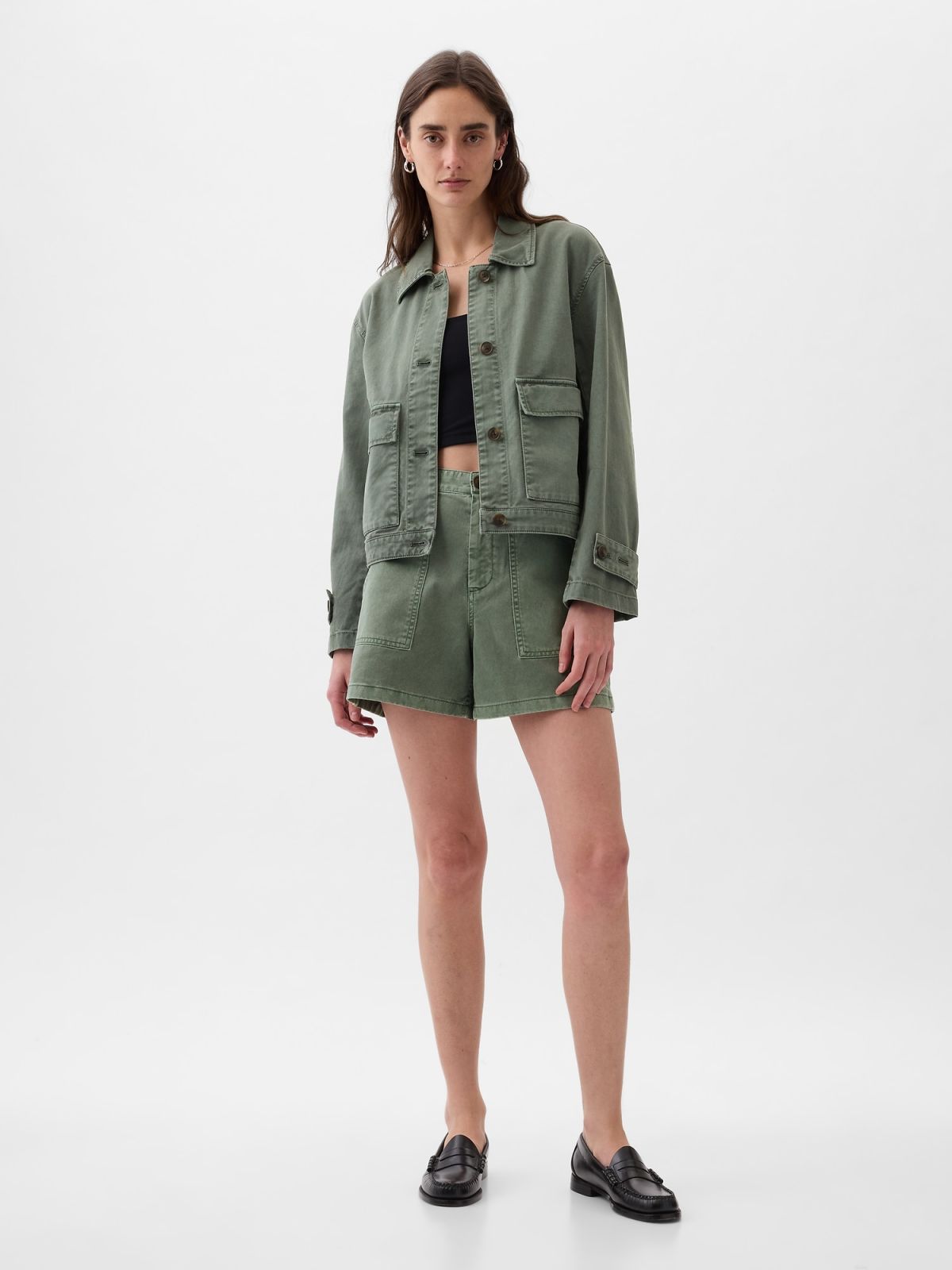Relaxed Utility Jacket-870580001