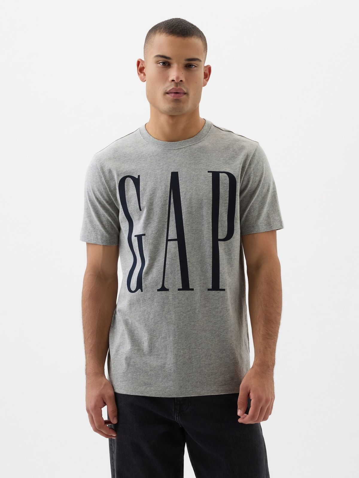 Γκρι Everyday Soft Gap Logo Μπλούζα-866774002