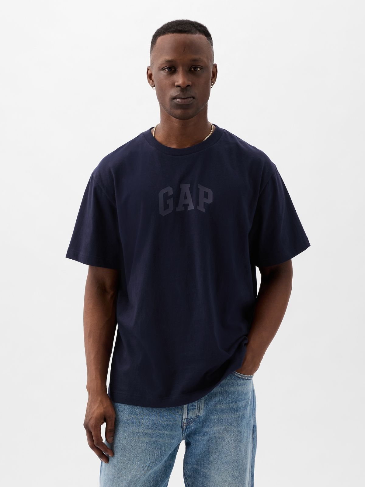 Μπλε Gap Arch Logo Μπλούζα-888270000