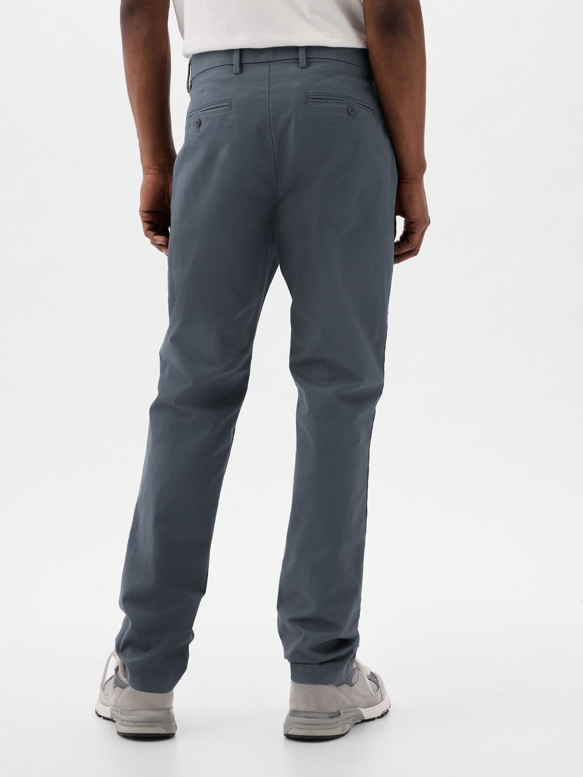 Μπλε Modern Khakis Σε Γραμμή Slim Fit με GapFlex-440943042