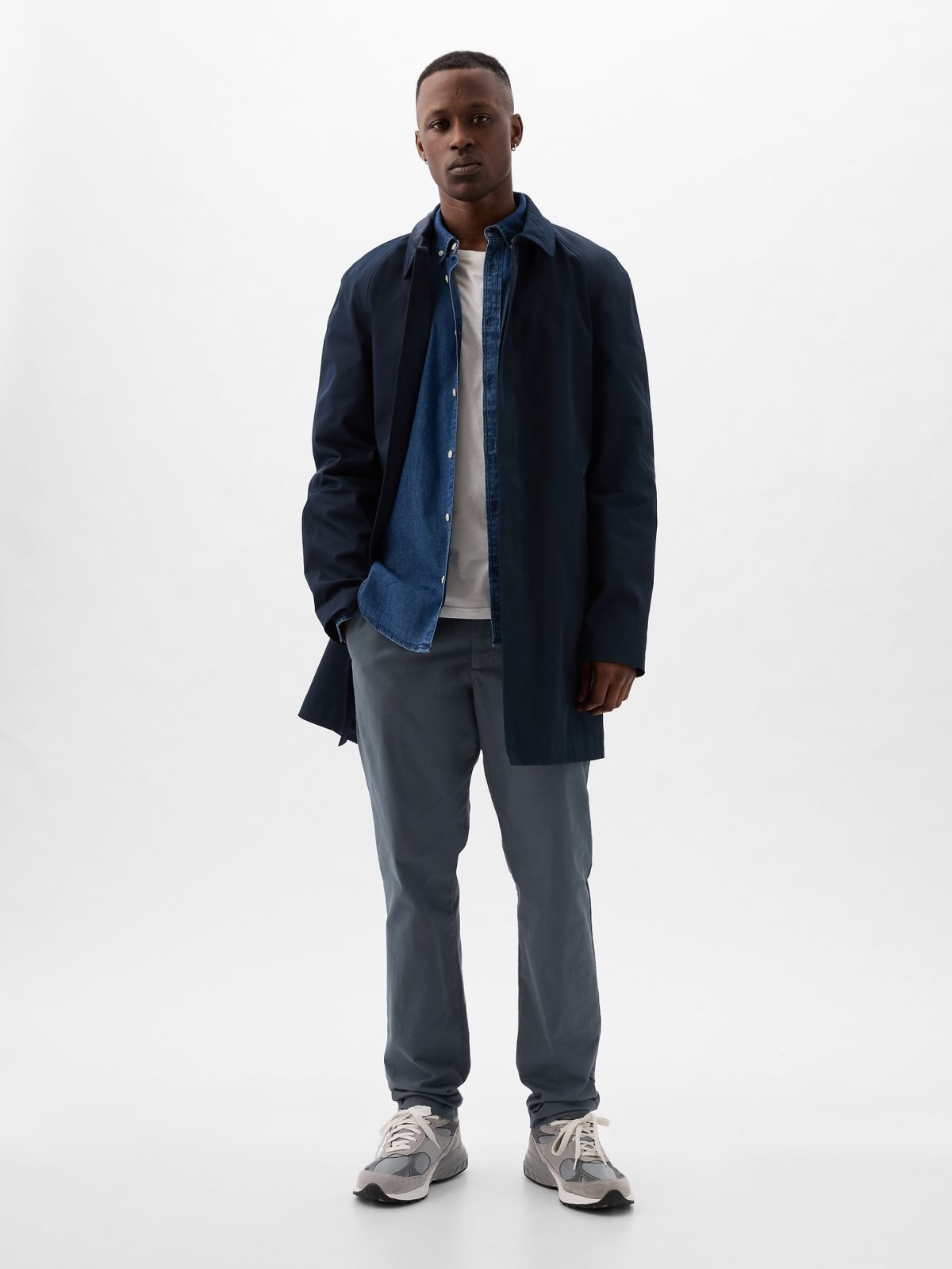 Modern Khakis in Slim Fit with GapFlex-440943042
