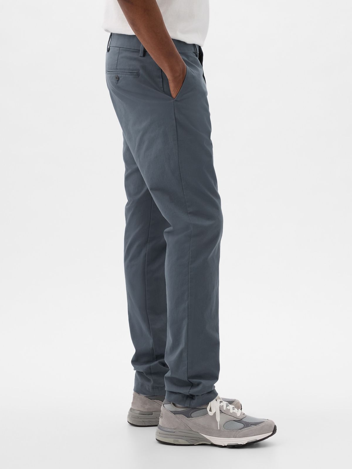 Μπλε Modern Khakis Σε Γραμμή Slim Fit με GapFlex-440943042