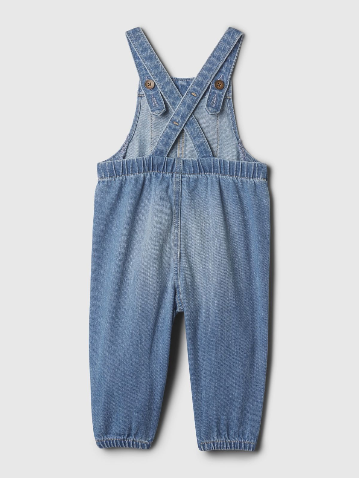 Μπλε Βρεφικό Organic Cotton Denim Σαλοπέτα-868986000