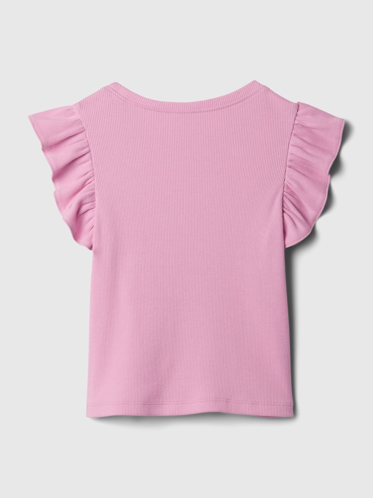 Ροζ babyGap Mix & Match Ruffle Μπλούζα-887071000