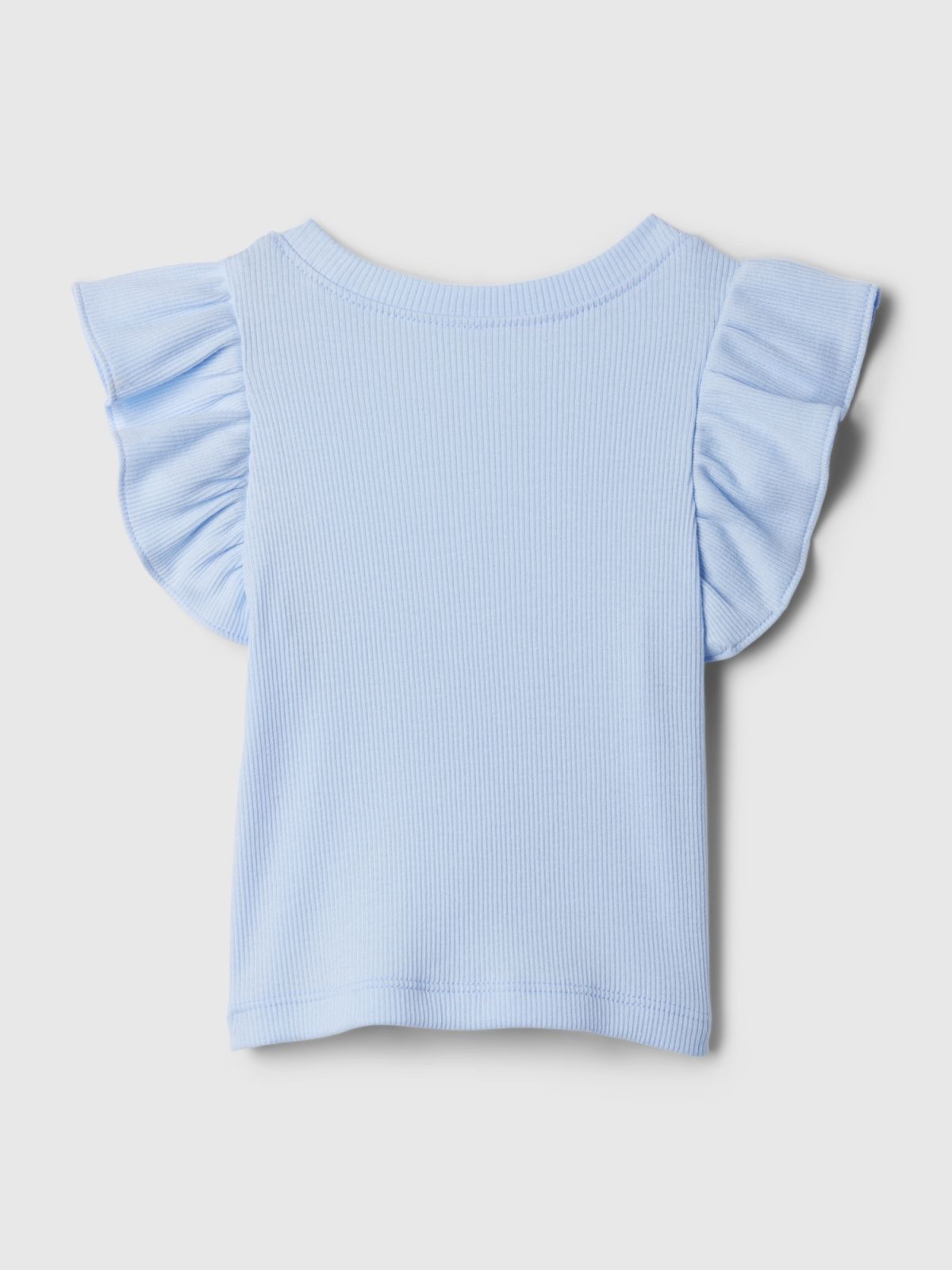 Μπλε babyGap Mix & Match Ruffle Μπλούζα-887071002