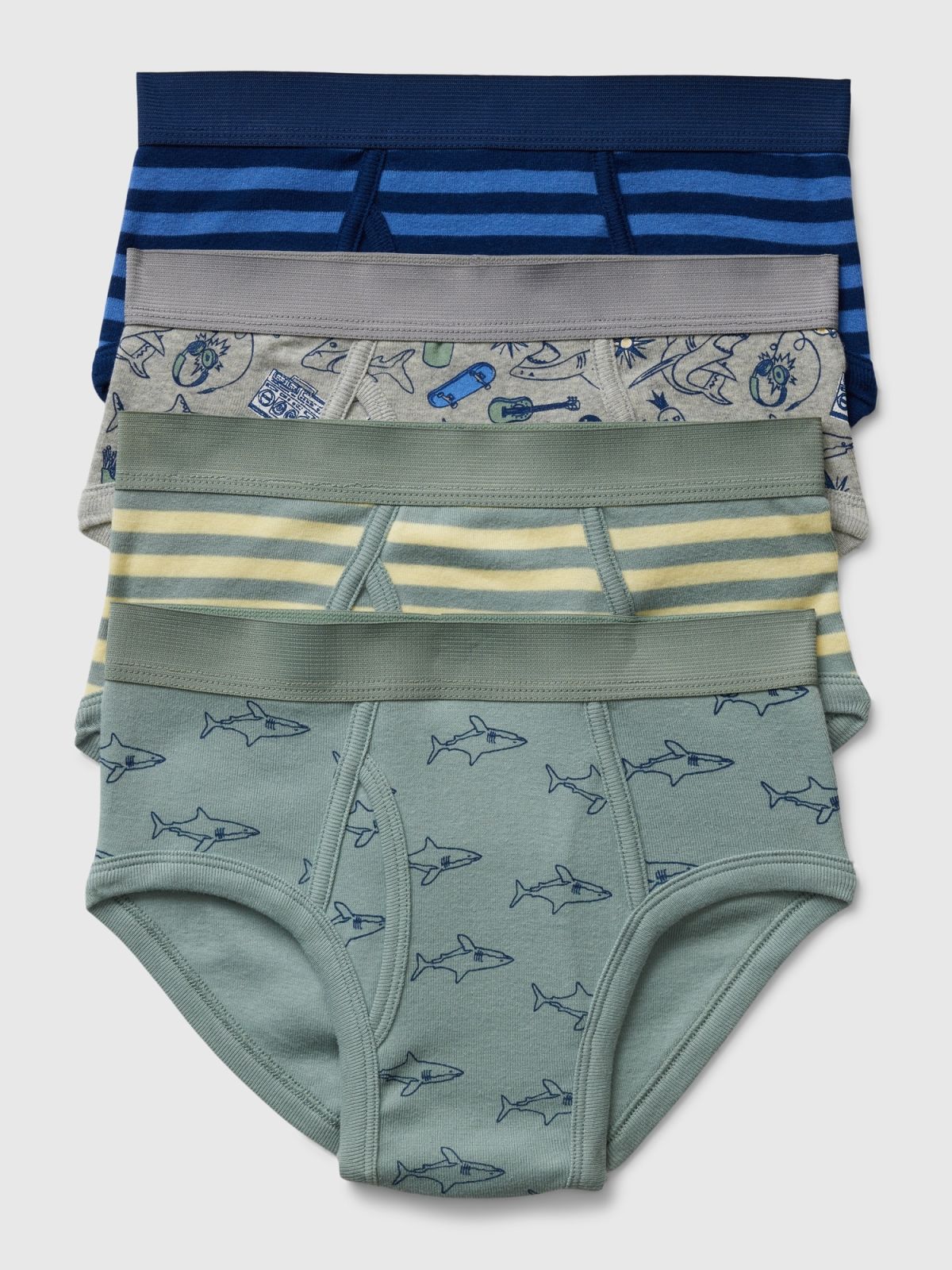 Kids Organic Cotton Briefs (4-Pack)-879100001
