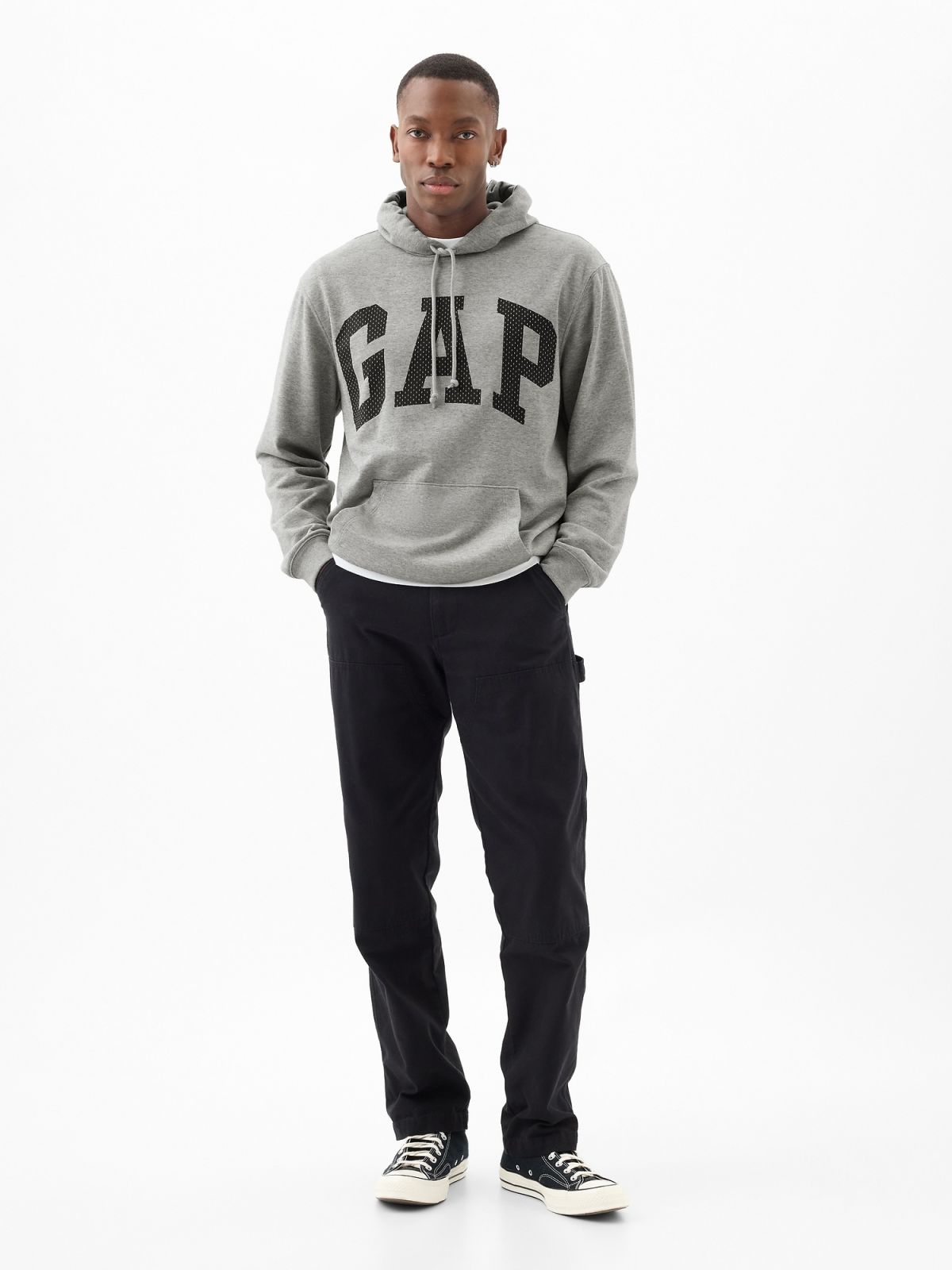 Γκρι Gap Arch Logo Φούτερ-862302002