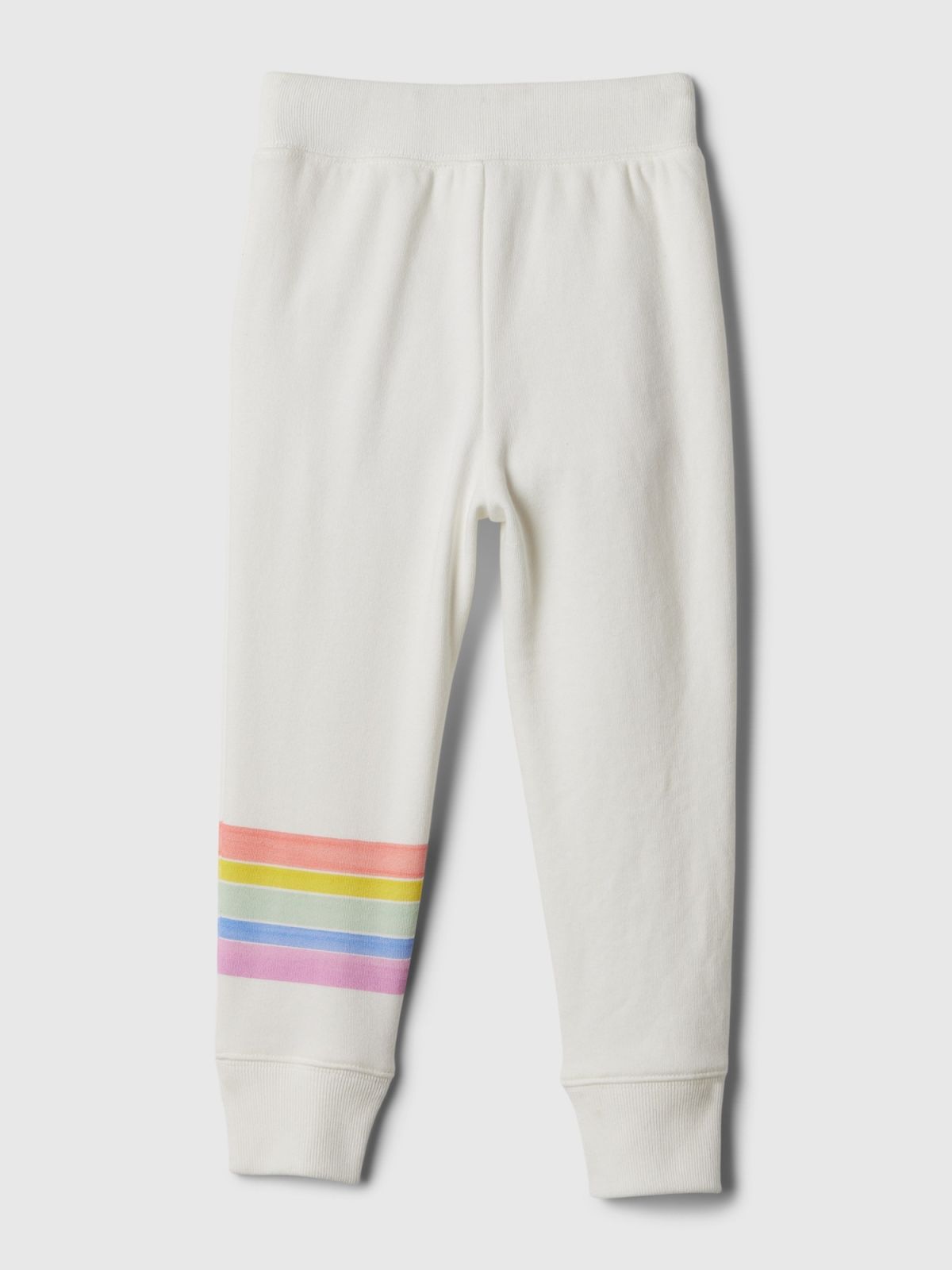 Άσπρη babyGap Logo Pull-On Jogger Φόρμα-868445003