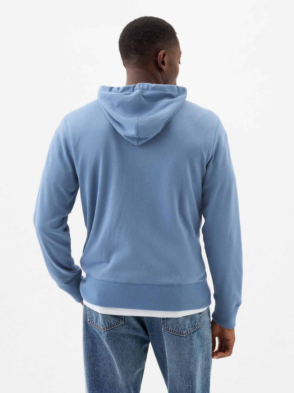 Μπλε Gap Logo Zip Φούτερ-868452000