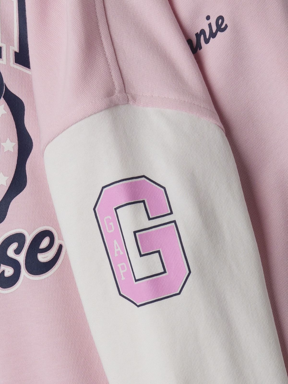 Ροζ babyGap | Disney Minnie Mouse Varsity Πανωφόρι-870822000