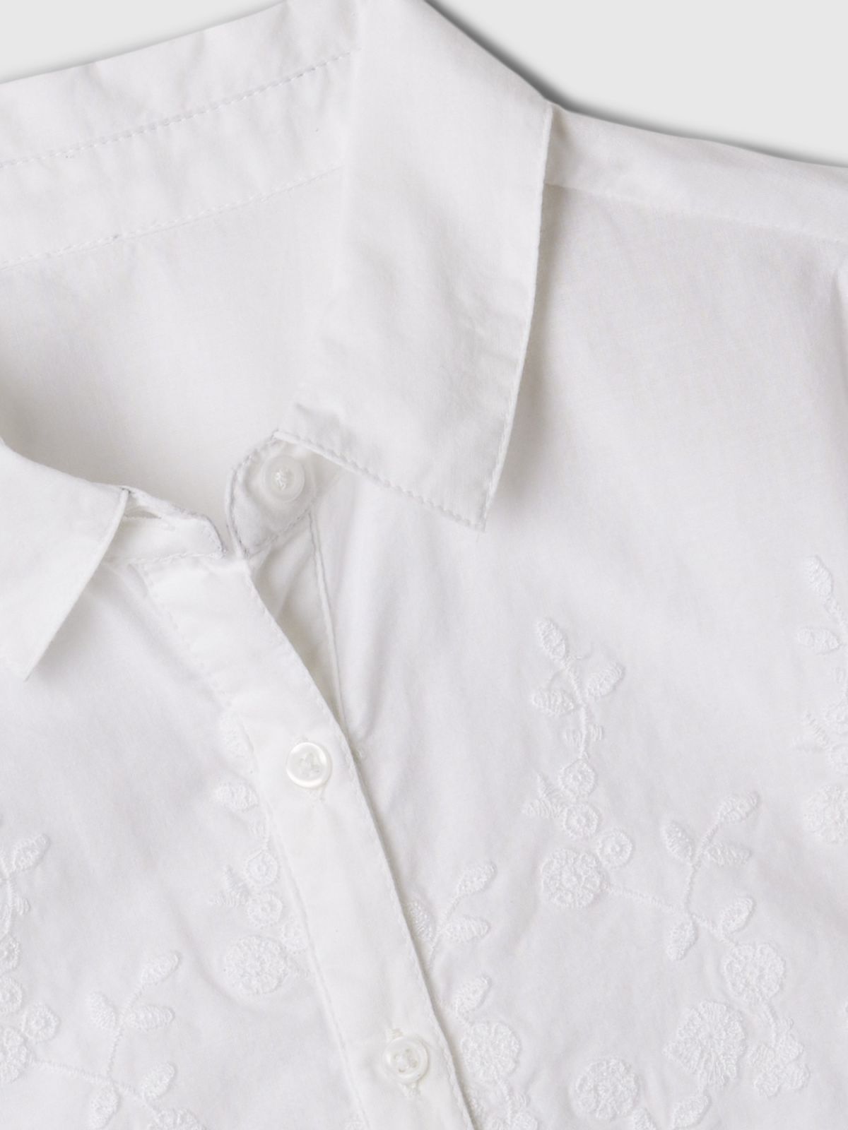 Άσπρο babyGap Κεντημένο Σύνολο Σετ-880718000