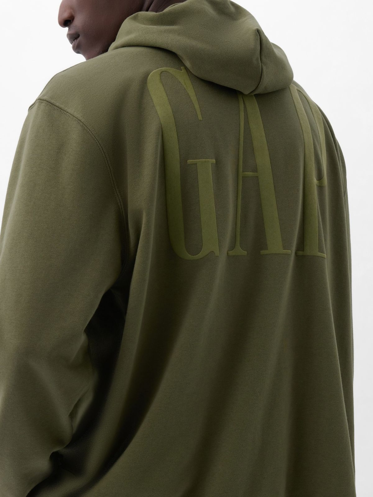 Πράσινο Gap Logo Full-Zip Hoodie-856271002