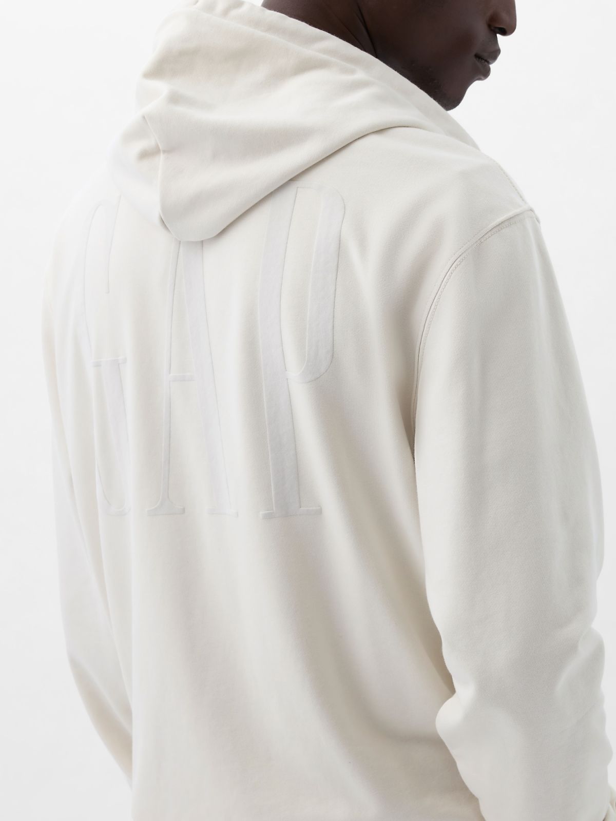 Μπεζ Gap Logo Full-Zip Hoodie-856271001