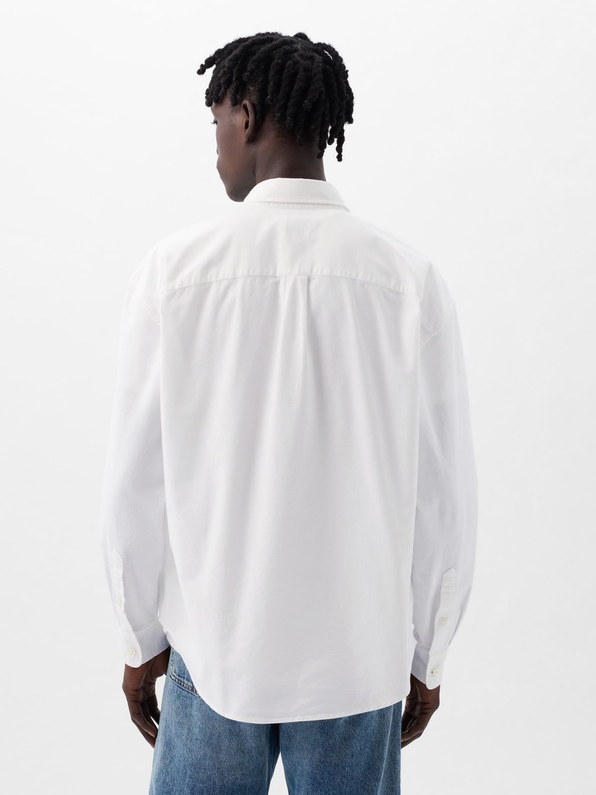 Άσπρο Oxford Πουκάμισο σε Standard Fit-887258002