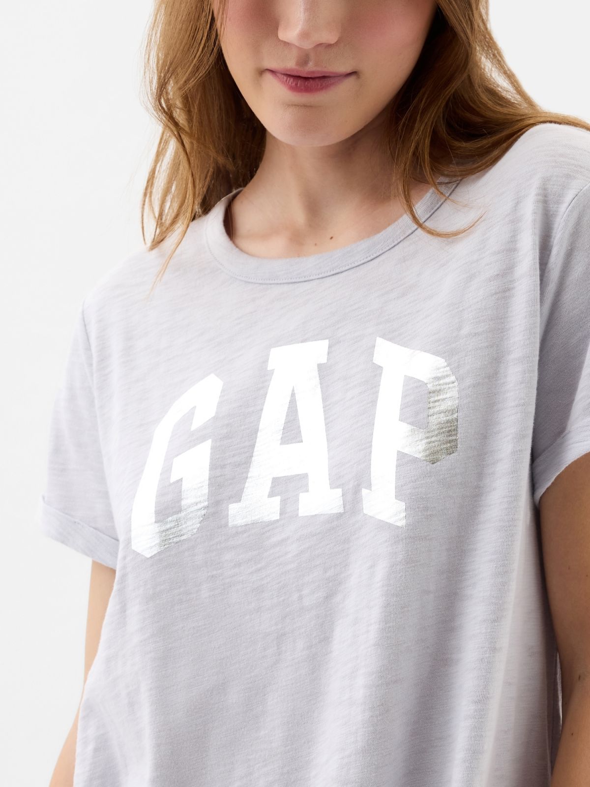 Γκρι Relaxed Gap Logo T-Shirt Φόρεμα-885593002